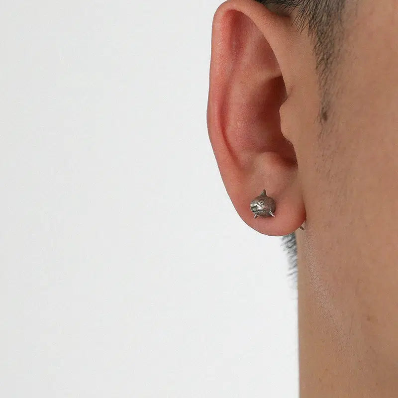 Shark Ear Studs