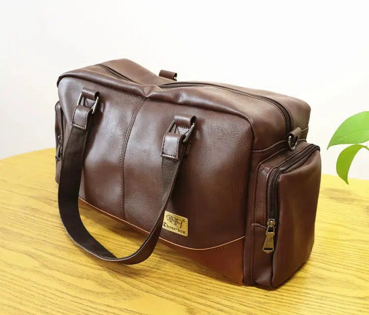 Short Distance Leather Travel Bag