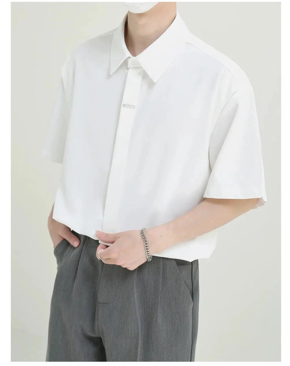 Short Sleeve Button-down Shirt