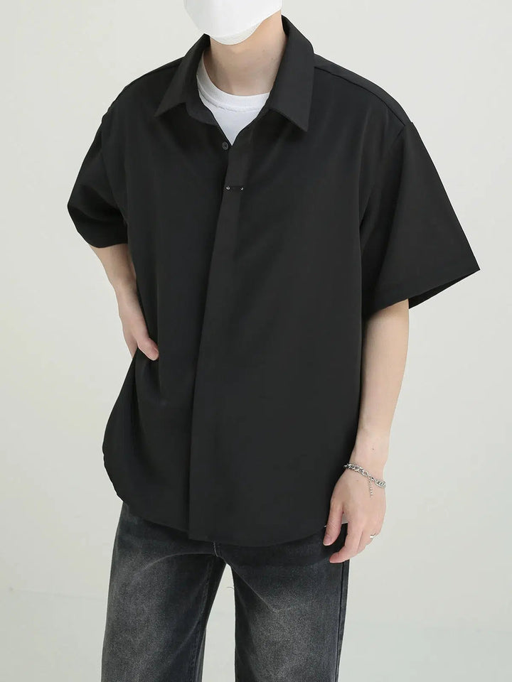 Short Sleeve Button-down Shirt