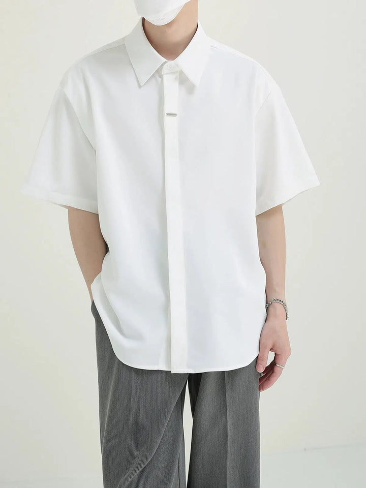 Short Sleeve Button-down Shirt