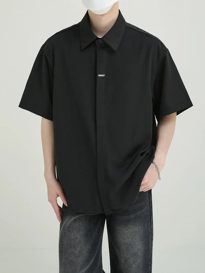 Short Sleeve Button-down Shirt