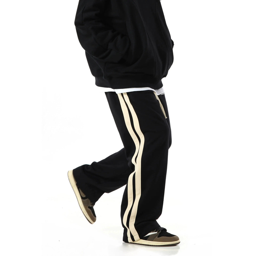 Side Striped Casual Sweatpants