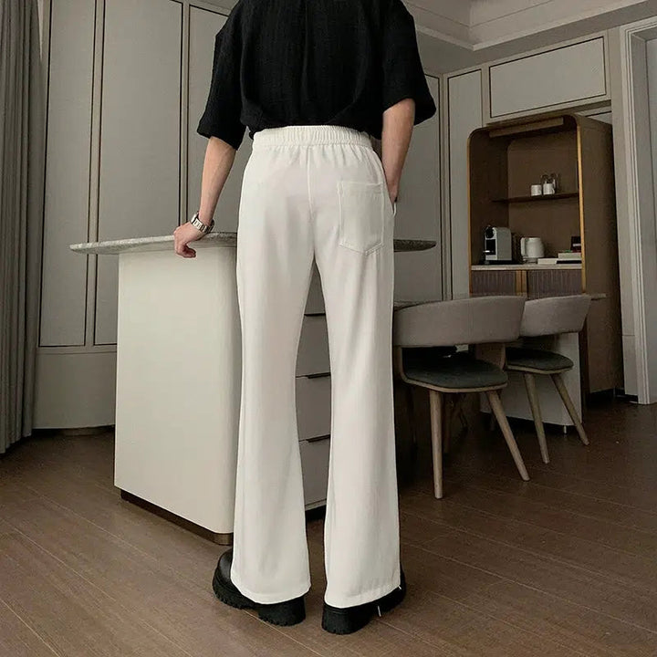 Side Zip Drawstring Pants