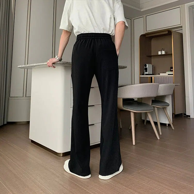 Side Zip Drawstring Pants