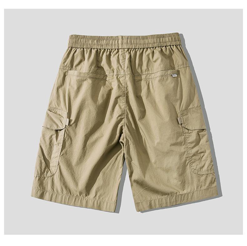 Silk Drawstring Tooling Shorts