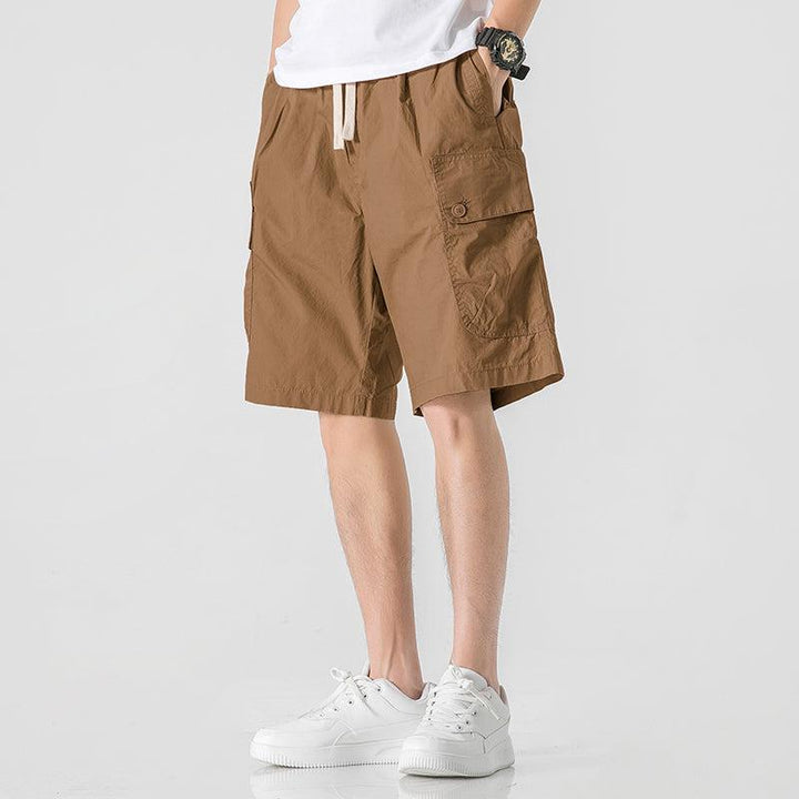 Silk Drawstring Tooling Shorts