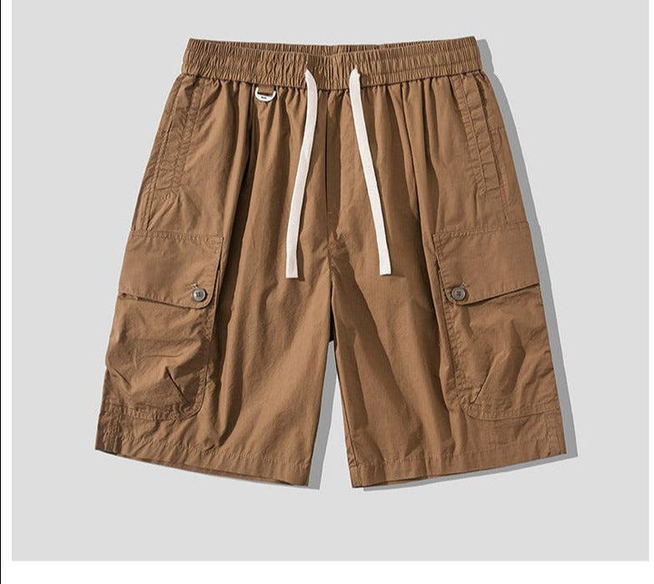 Silk Drawstring Tooling Shorts