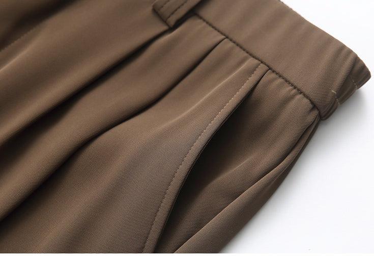 Silk Suit Drape Pants