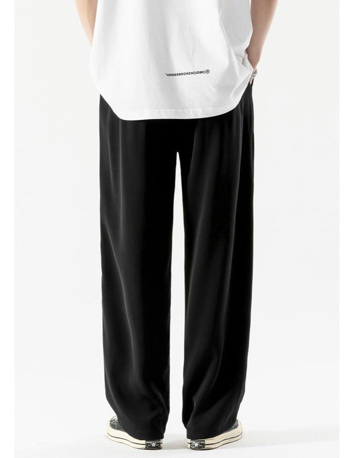 Silk Suit Drape Pants