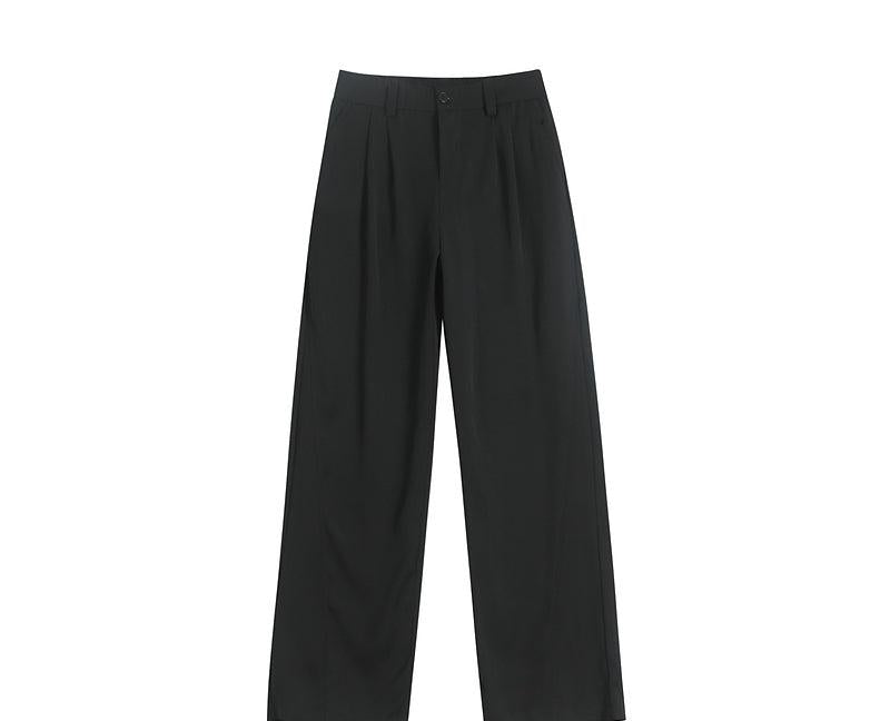 Silk Suit Drape Pants