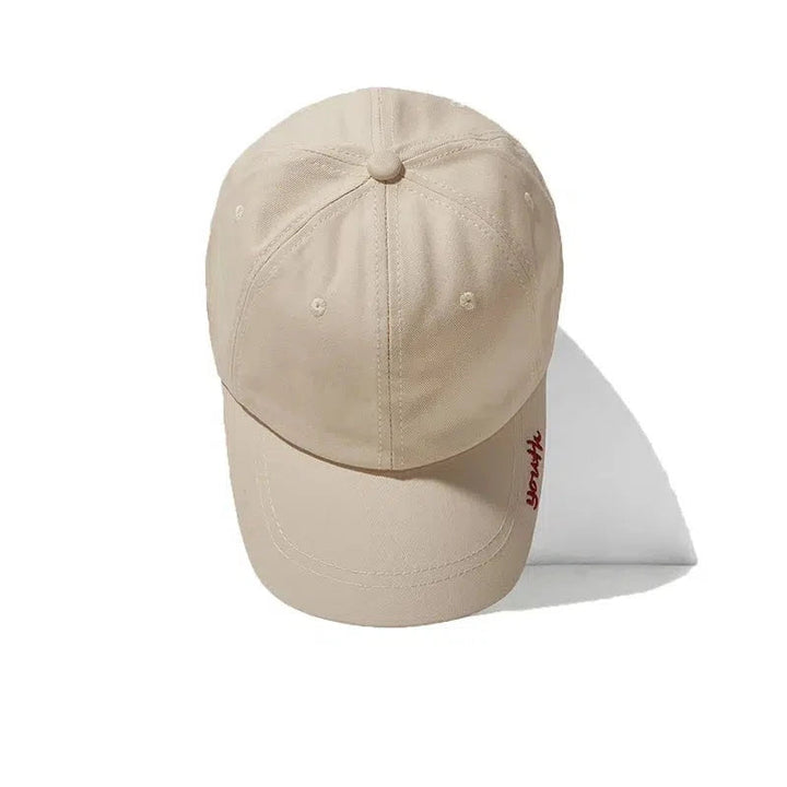 Simple Letter Embroidered Baseball Hat