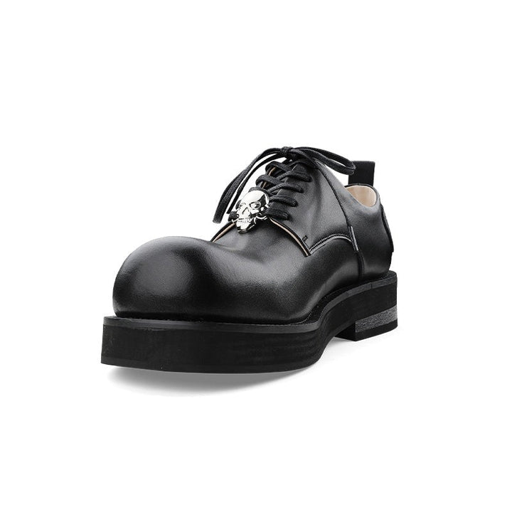 Skull Casual Derby Shoes