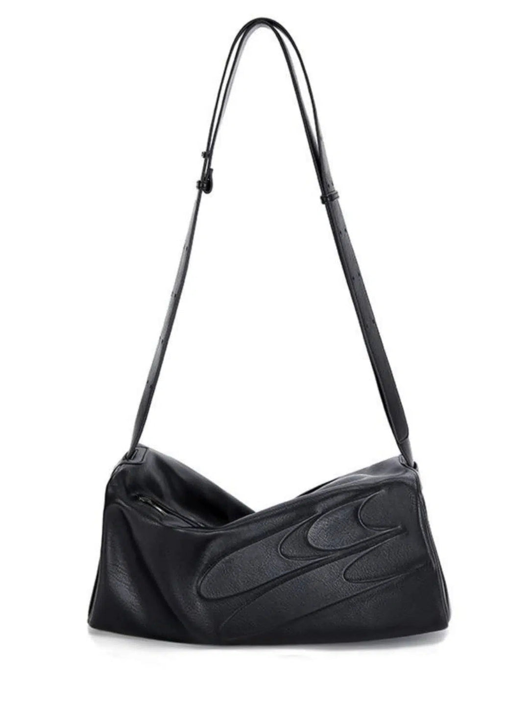 Sleek Leather Shoulder Bag