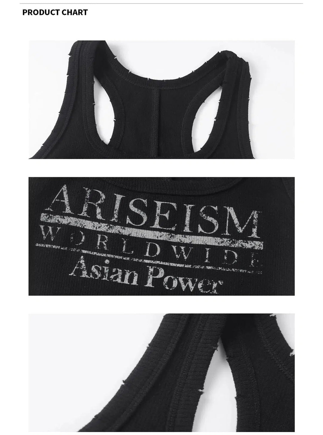 Sleeveless Cotton Tank Top with Printed Slogan