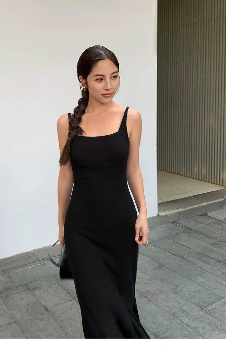 Sleeveless Fishtail Dress