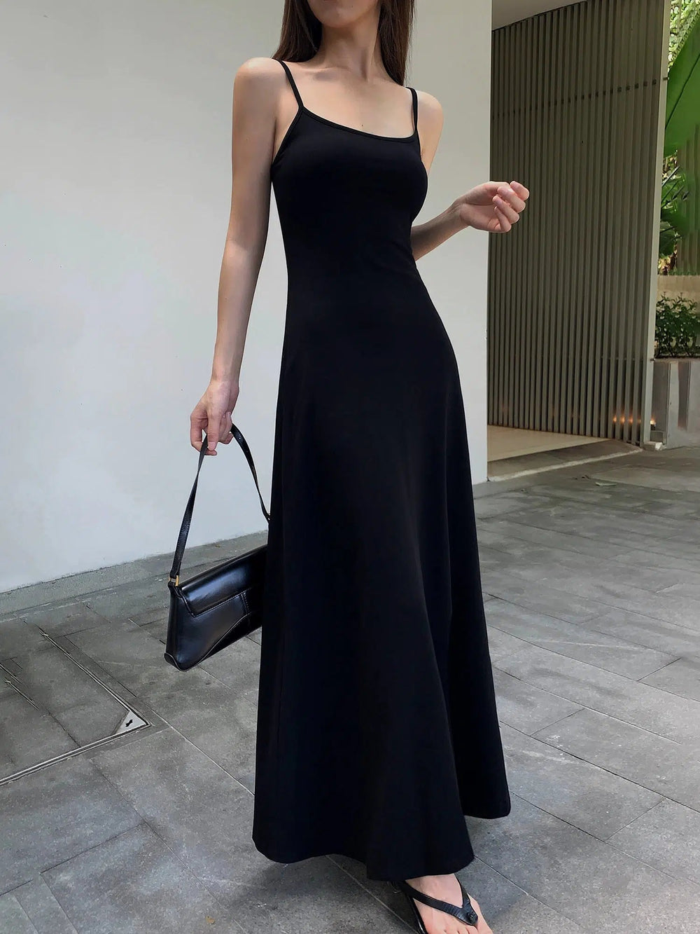 Sleeveless Fitted Long Dress