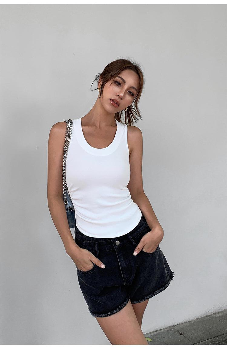 Sleeveless Slim Fit Tank Top