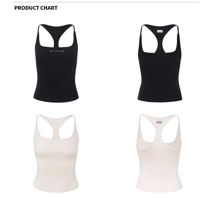 Slim Fit Athletic Tank Top with Breathable Fabric