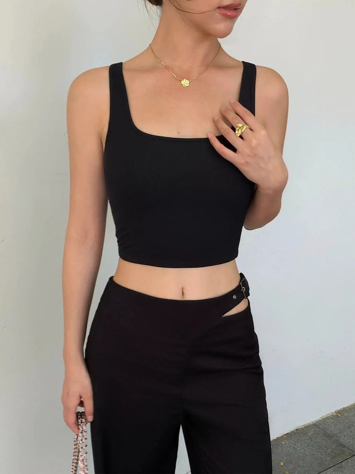 Slim Fit Cropped Camisole