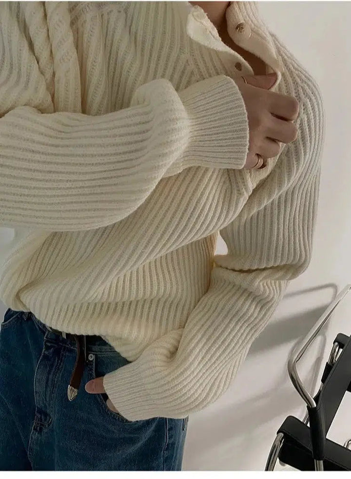 Slim Fit Half Turtleneck Sweater