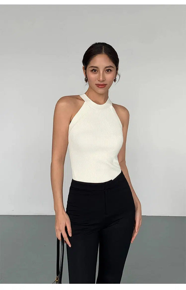 Slim Fit Halterneck Camisole