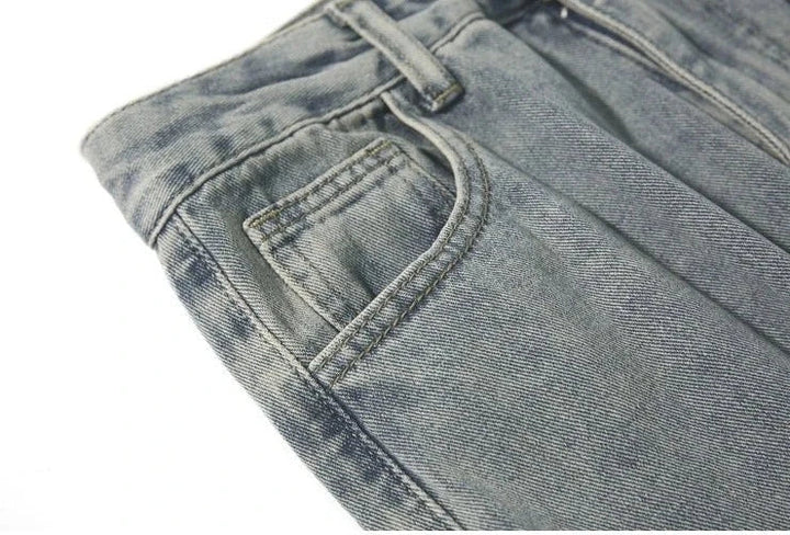 Slim Fit Straight Leg Jeans