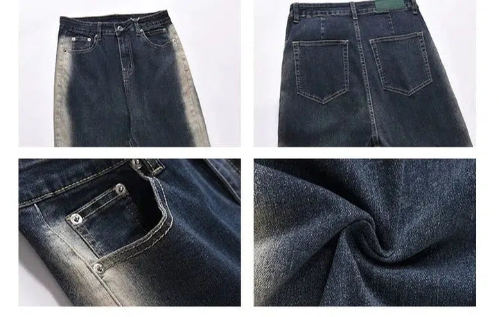 Slim Fit Washed Jeans