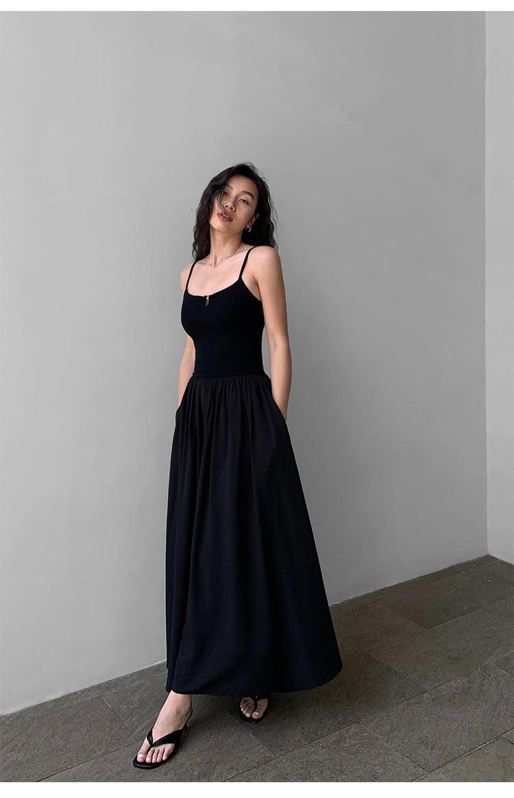 Slim Sleeveless Long Dress