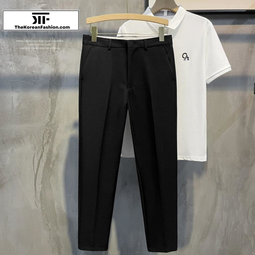 Slim feet Casual Suit Pants