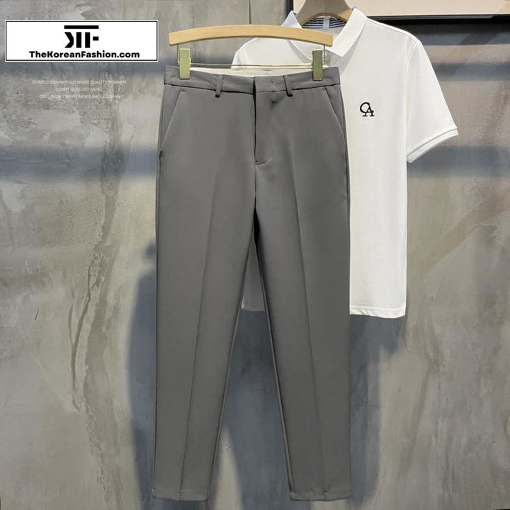 Slim feet Casual Suit Pants