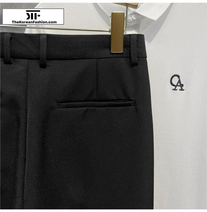 Slim feet Casual Suit Pants