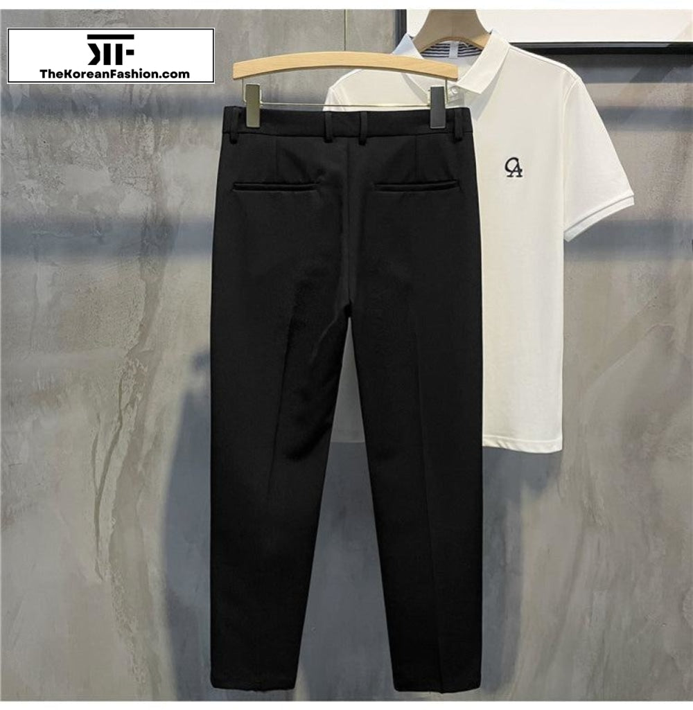 Slim feet Casual Suit Pants