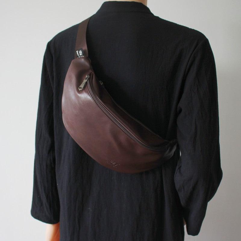 Small Faux Leather Hobo Bag