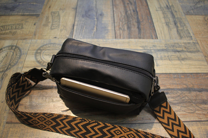 Soft Leather Crossbody Bag