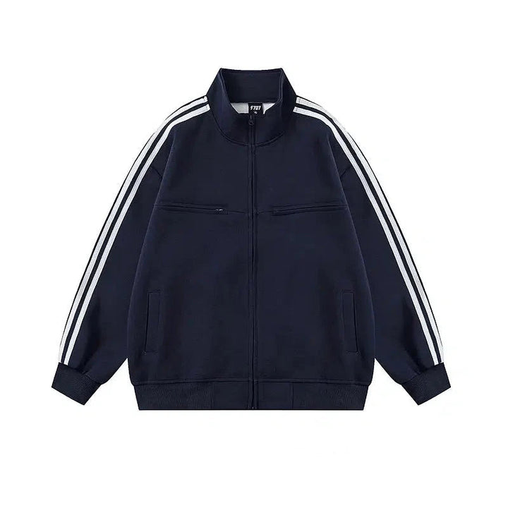 Sporty Stripe Track Jacket