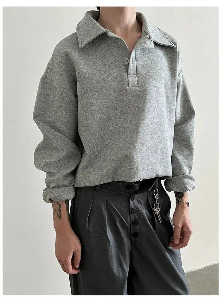 Square Neck Pullover Sweatshirt