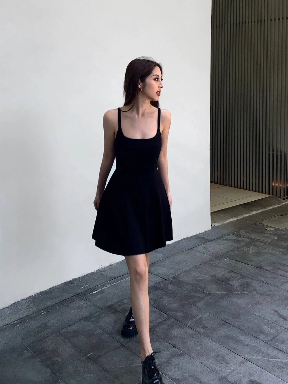 Square Neck Slip Dress