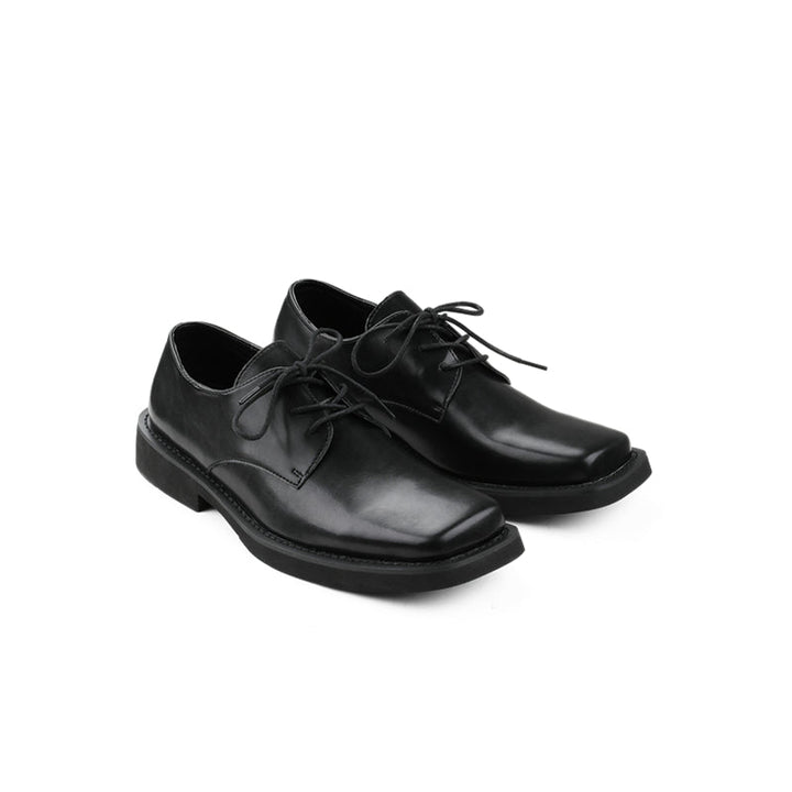 Square Toe Oxford Shoes