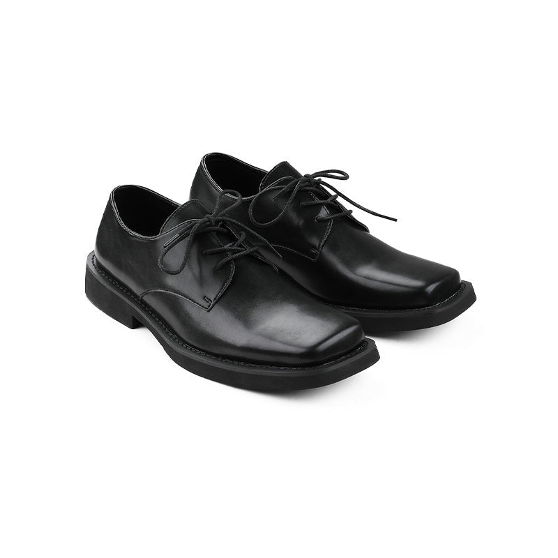 Square Toe Oxford Shoes