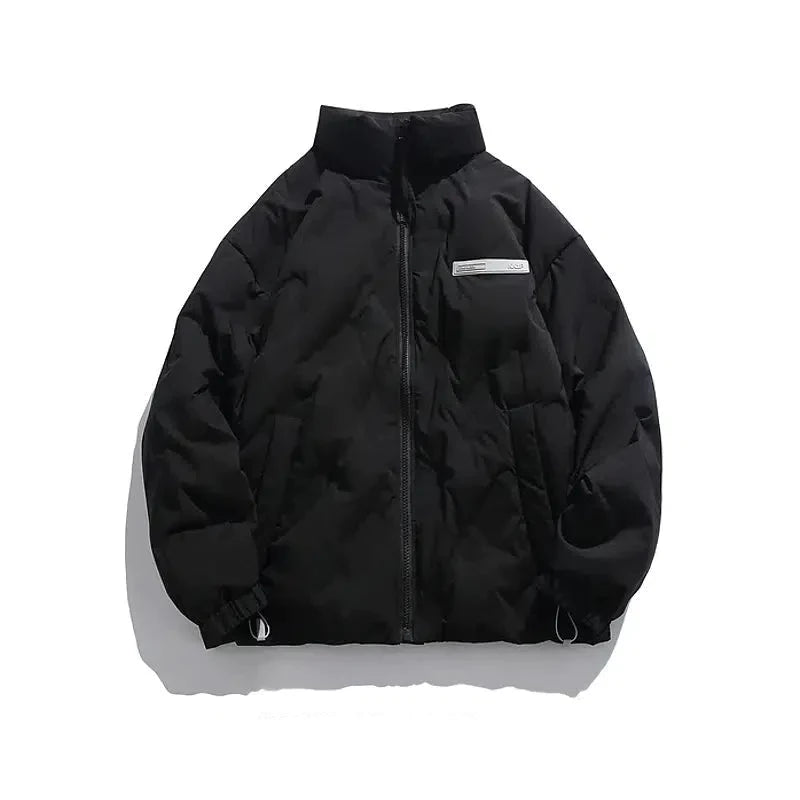 Stand-up Collar Puffer Jacket