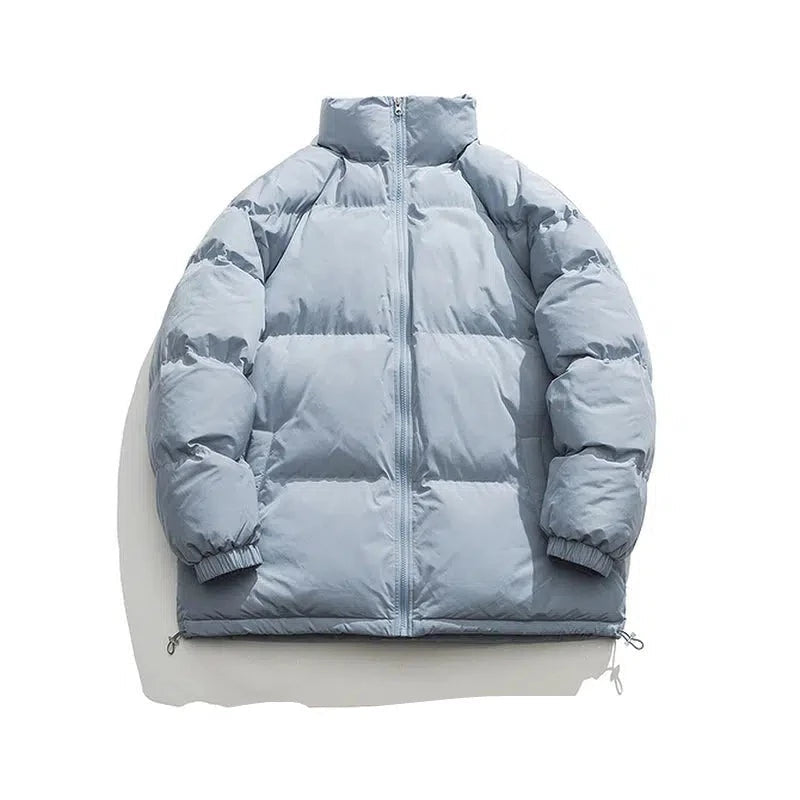 Stand-up Collar Puffer Jacket