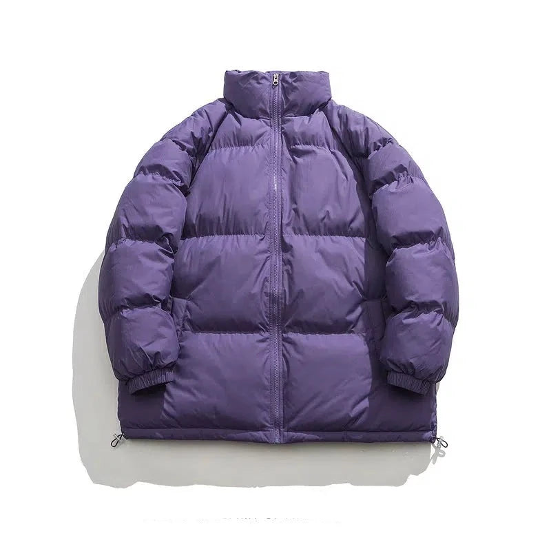 Stand-up Collar Puffer Jacket