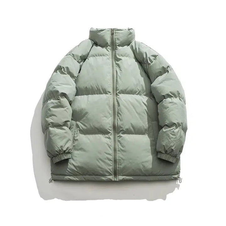 Stand-up Collar Puffer Jacket