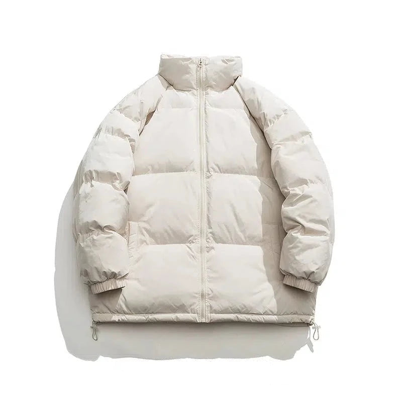 Stand-up Collar Puffer Jacket