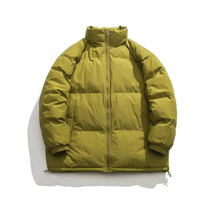 Stand-up Collar Puffer Jacket