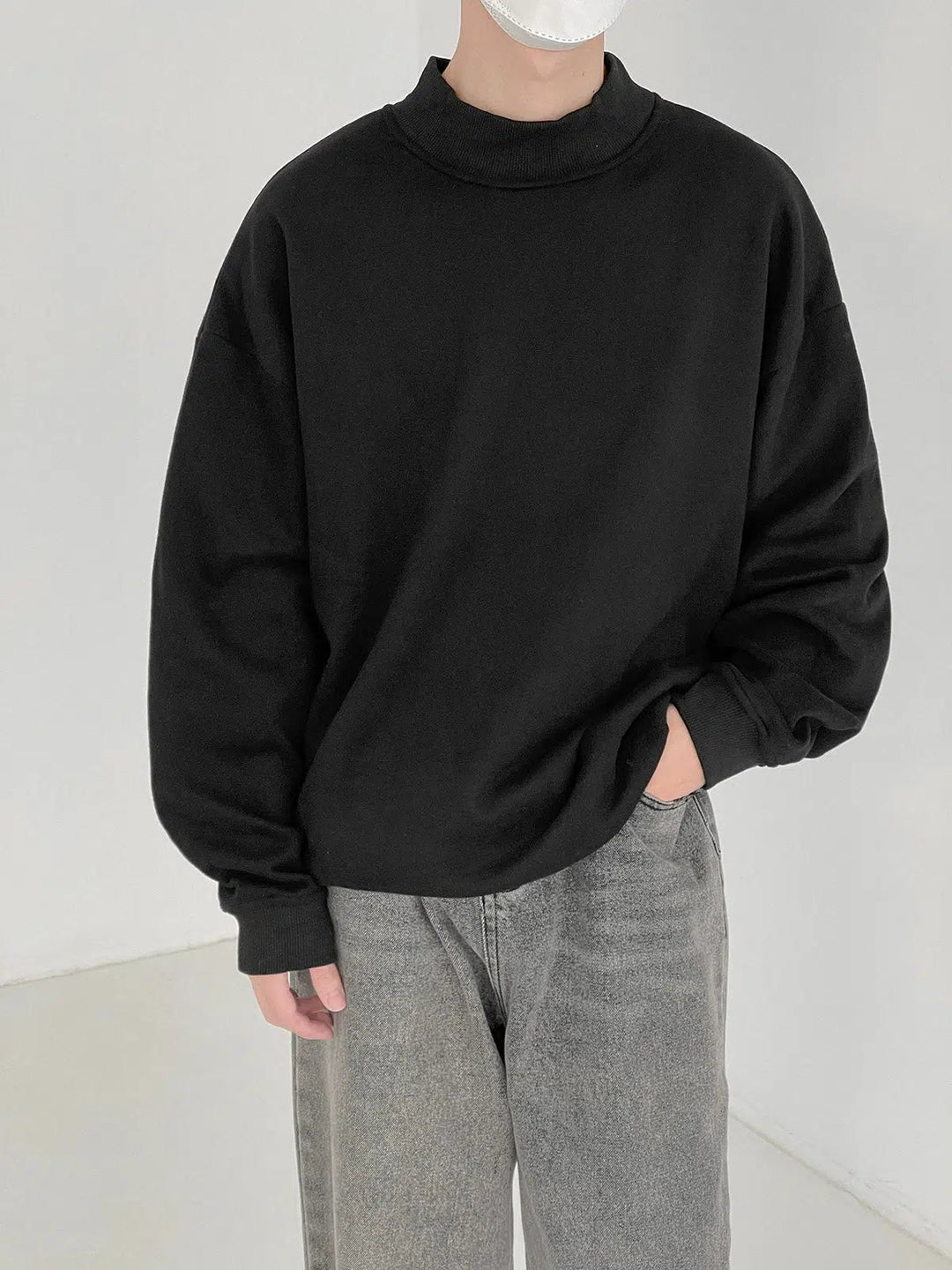 Stand-up Collar Turtleneck Bottoming Shirt