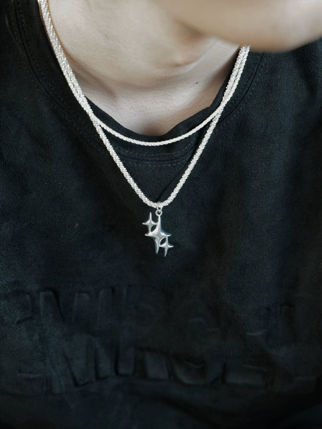 Star Pendant Chain Necklace