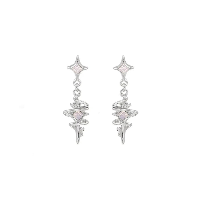 Star Pendant Earrings