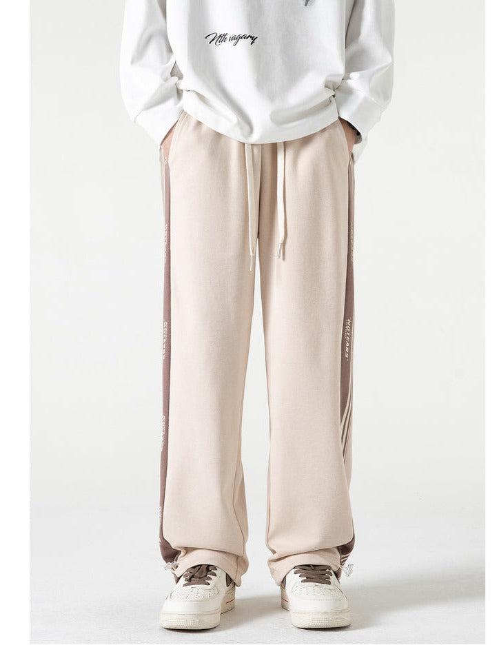 Stitching Side-stripe Track Pants